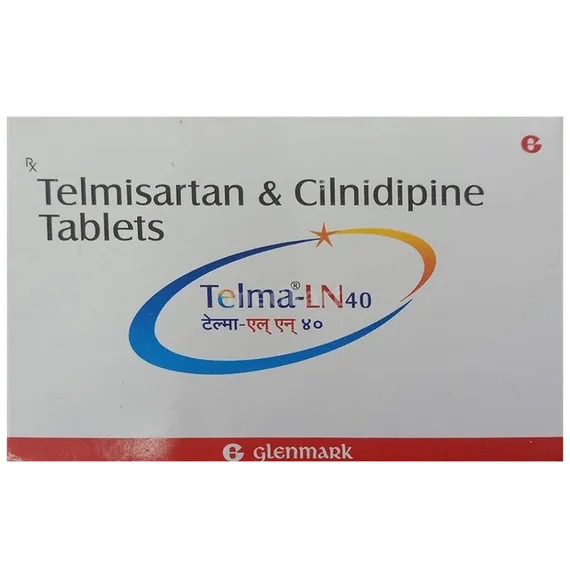telma ln 40/20mg tablet 15's